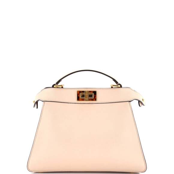 Fendi Peekaboo Iseeu Bag Leather Small #185573F16B - Picture 1 of 9